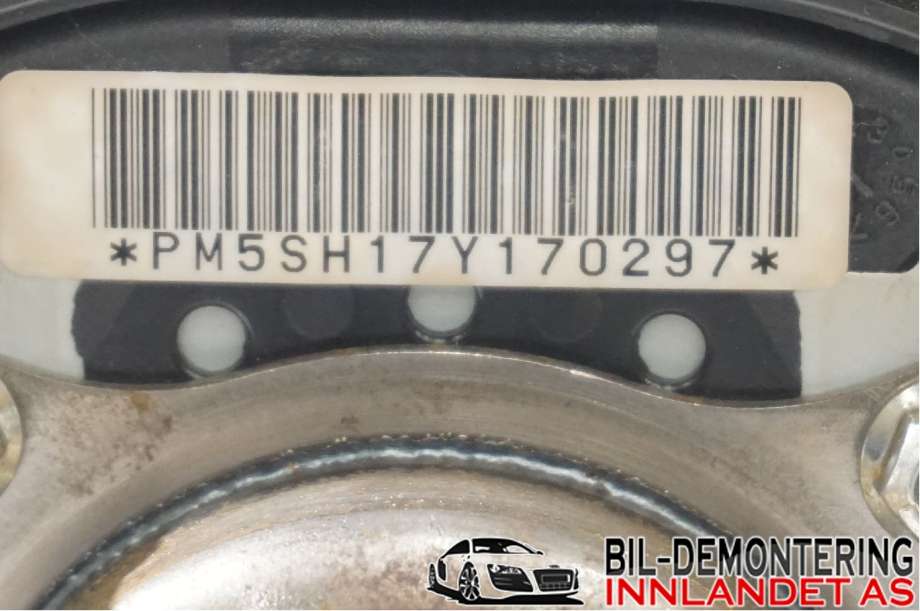 Airbag rattpute til Nissan Leaf 2018-->> (Type II)  (NISSAN|K85105SH0A|K85105SH1A|)
