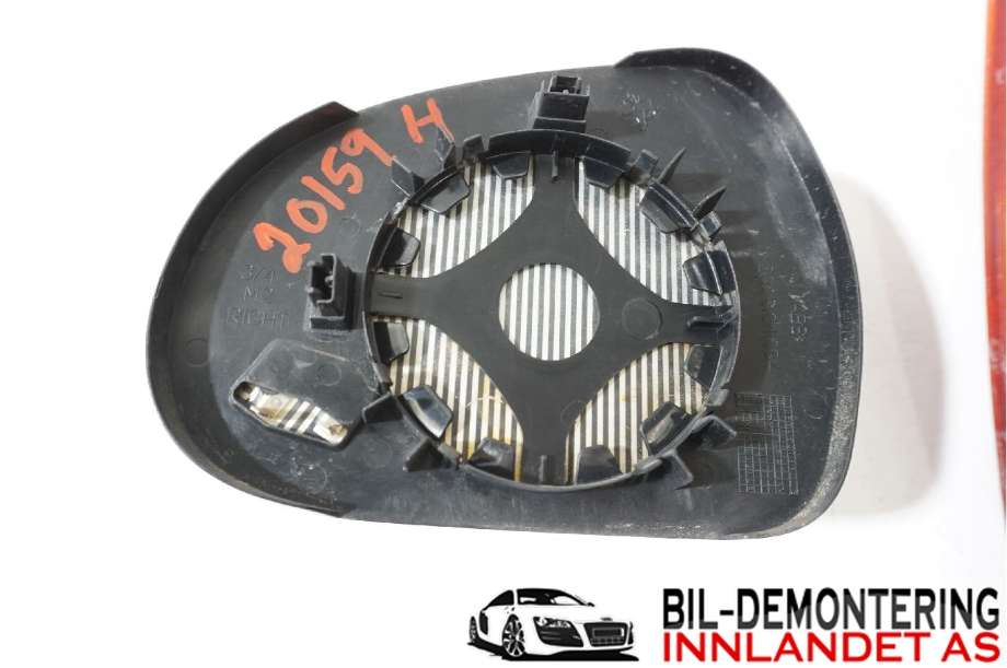 Speilglass høyre til Peugeot 207 2006-2012  (PEUGEOT|8151 JF|)