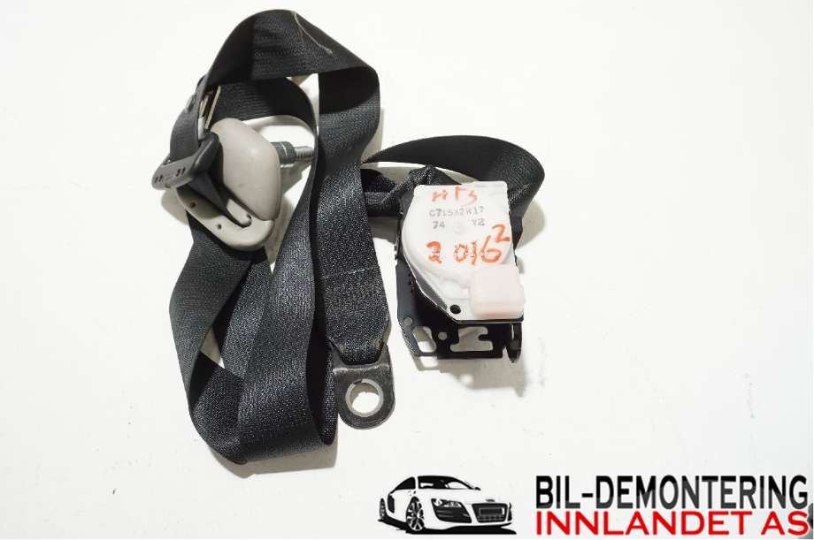 Sikkerhetsbelte bak høyre til Toyota Prius +7 2012-2020 (Type III) (stasjonsvogn) (stasjonsvogn) (TOYOTA|7336047082B2|)