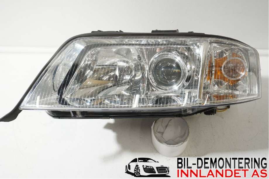 Frontlykt venstre halogen til Audi A6 1997-2001 (Type II, Fase 1) (C5) (C5) (AUDI|4B0 941 003 BB||08-441-1134L)