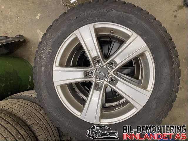 Felgsett aluminium til Toyota Prius +7 2012-2020 (Type III) (stasjonsvogn) (stasjonsvogn) (TOYOTA|6.5JX16 ET 40|205/60R16|)