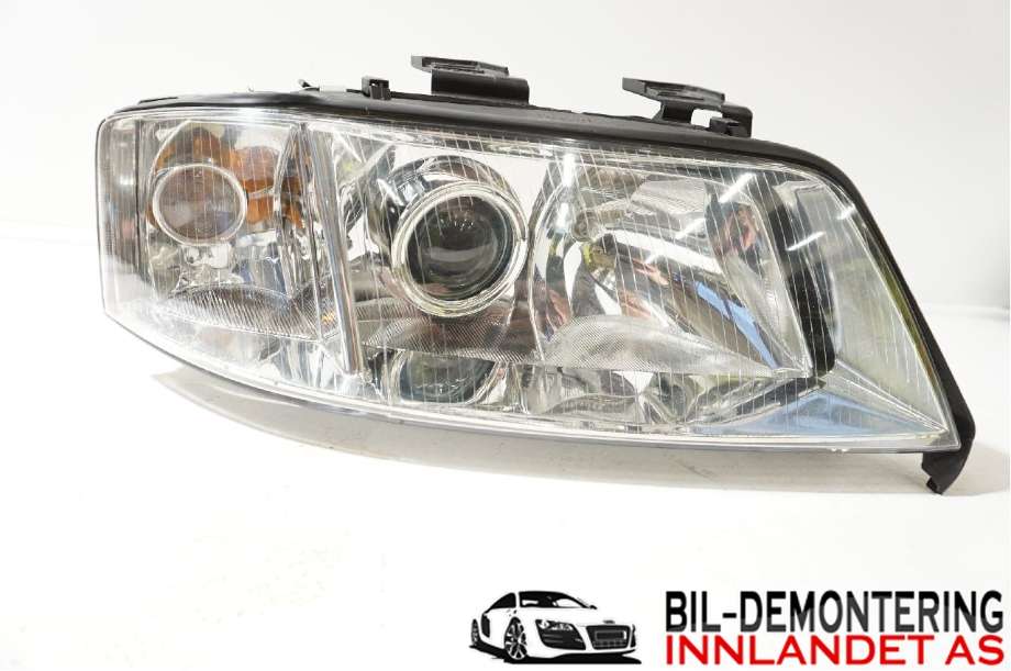 Frontlykt høyre halogen til Audi A6, 1997-2001 (Type II, Fase 1) (C5) (C5) (AUDI|4B0 941 004 BB)