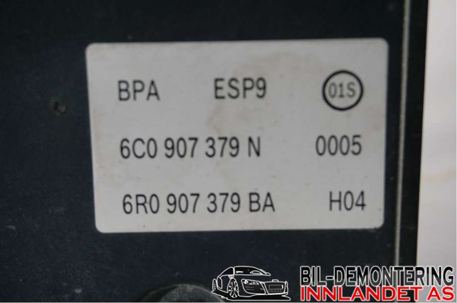ABS sentral til Škoda Fabia 2014-2021 (Type III)  (SKODA|6C0 614 517 N|)