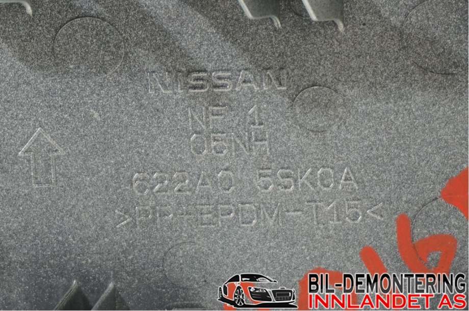 Diverse deler til Nissan Leaf 2018-->> (Type II)  (NISSAN|622A05SK0A|)