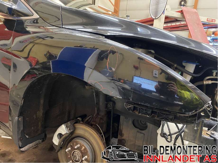 Skjerm høyre foran til Hyundai i40, 2012-2017  (HYUNDAI|66321 3Z000)