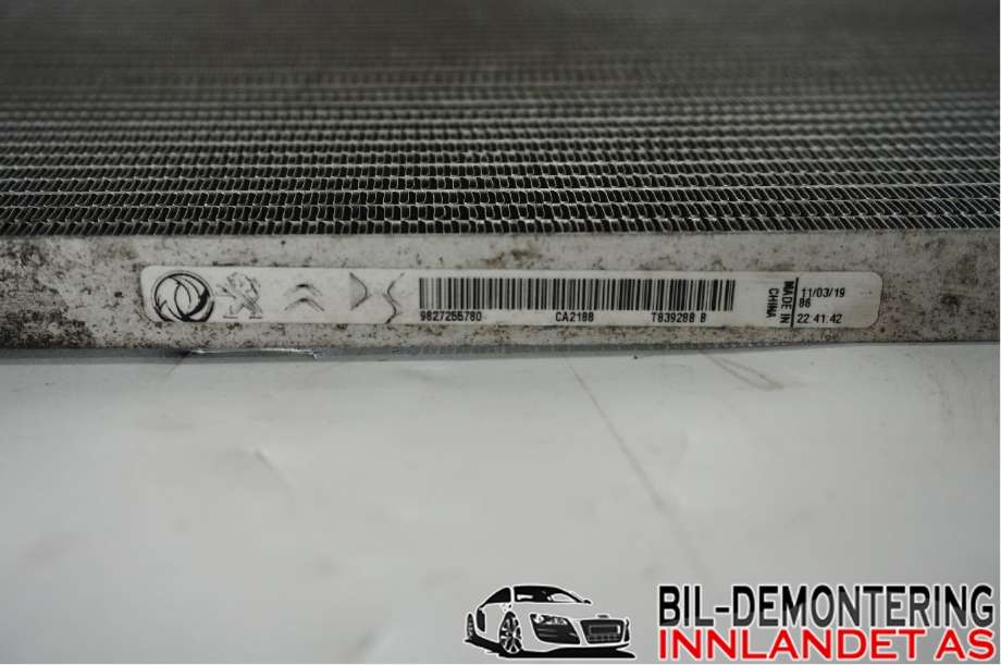 Aircondition radiator til Opel Corsa F 2019-->>  (OPEL||9827255780)