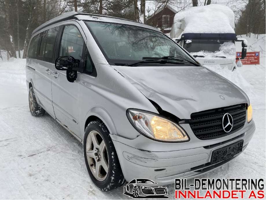Servo pumpe mekanisk til Mercedes Vito/Viano, 2004-2010 (Fase 1) (W639) (W639) (MERCEDES|A 003 466 72 01)