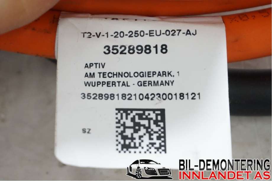 Batterilader kabel til Opel Corsa F 2019-->> (OPEL|98 444 688 80|)