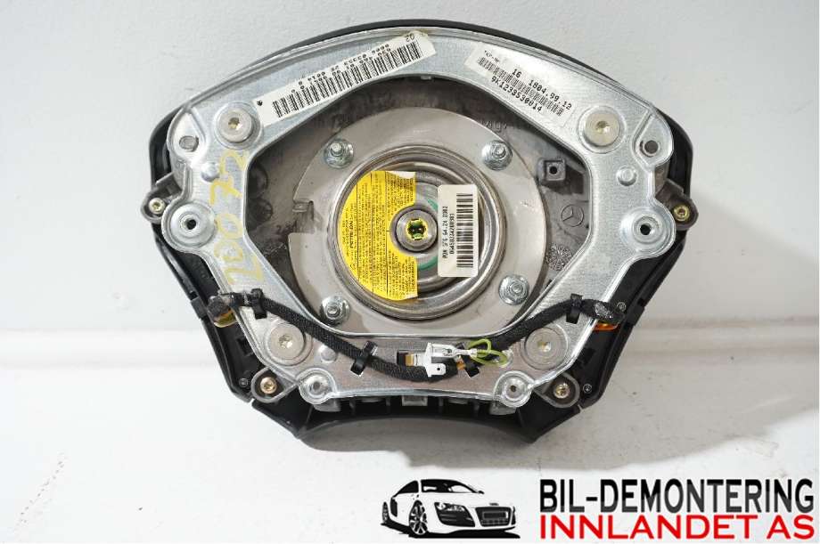 Airbag rattpute til Mercedes Vito/Viano 2004-2010 (Fase 1) (W639) (W639) (MERCEDES|A 639 460 01 98|A 639 860 19 02|)