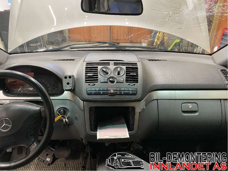 Varmeapparat motor til Mercedes Vito/Viano, 2004-2010 (Fase 1) (W639) (W639) (MERCEDES|A 000 835 79 04)