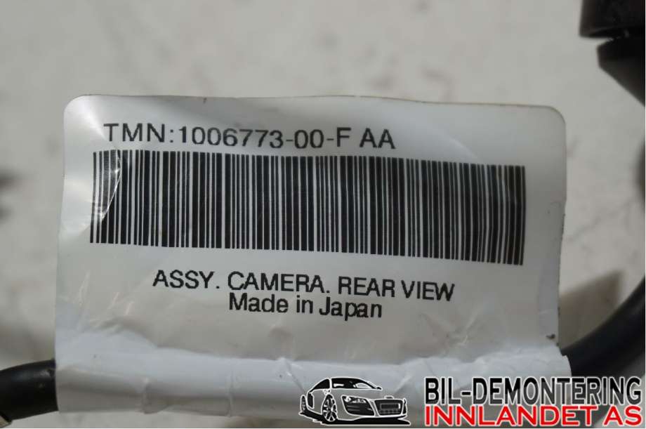 Kamera til Tesla Model S 2013-2016 (Fase 1)  (TESLA|1061269-00-D|)