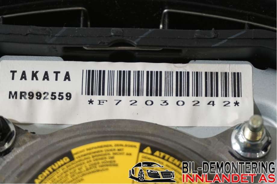 Airbag rattpute til Mitsubishi L200 2006-2015 (Type IV)  (MITSUBISHI|7030A851XA|)