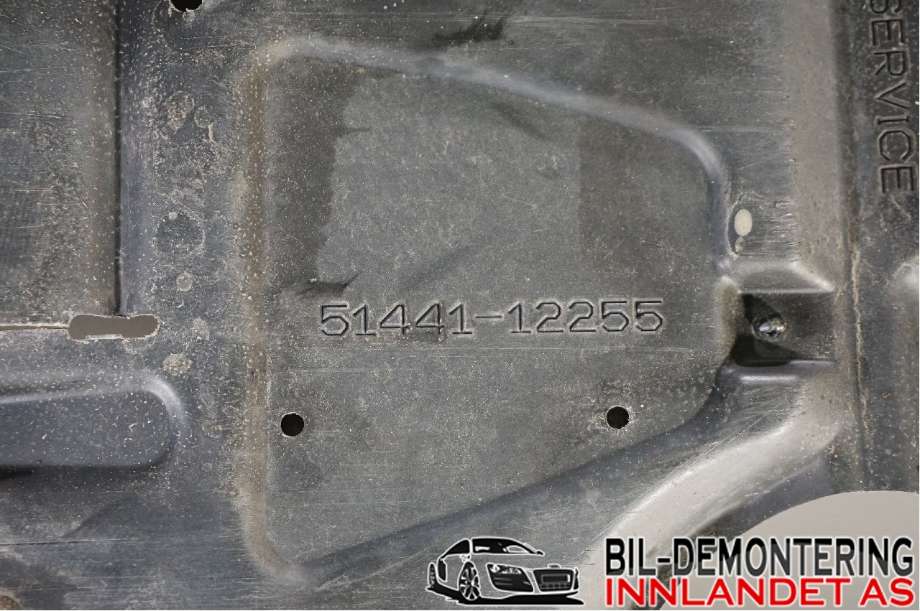 Motorplate under motor til Toyota Prius +7 2012-2020 (Type III) (stasjonsvogn) (stasjonsvogn) (TOYOTA|5821147081||51441-12255)