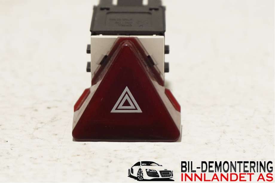 Bryter nødblink til VW Caddy 2010-2015 (Type III, Fase 2) (VOLKSWAGEN|1T0 953 509 B|)