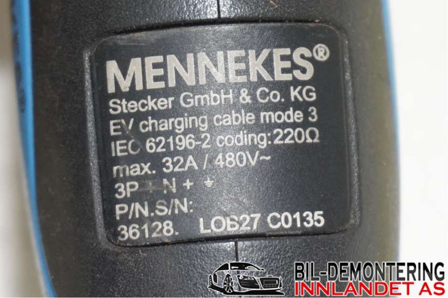 Batterilader kabel til Mercedes B-Klasse 2011-2018 (W246) (W246) (MERCEDES|A 000 583 24 98|)