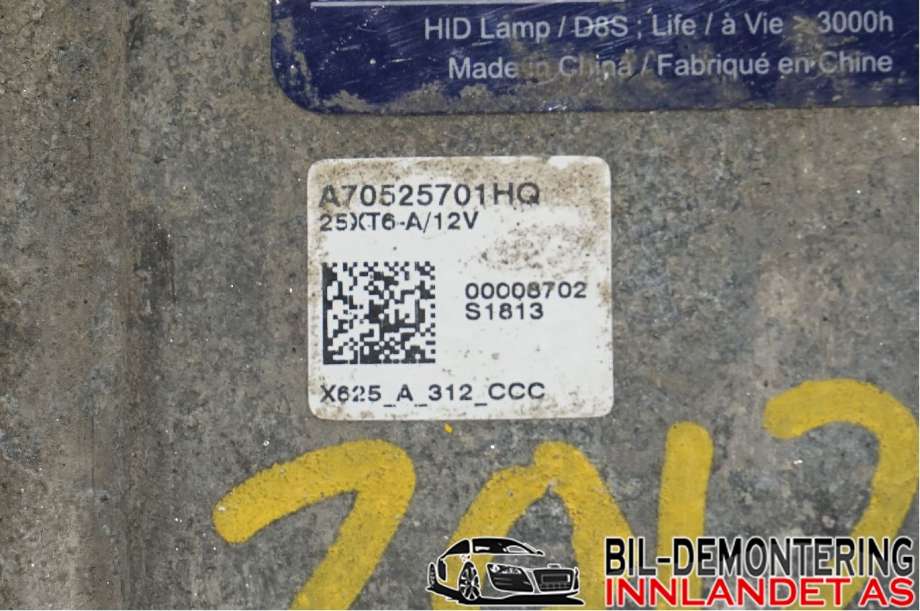 Styreenhet xenon/ballast til Tesla Model S 2013-2016 (Fase 1)  (TESLA|1029171-00-A|)