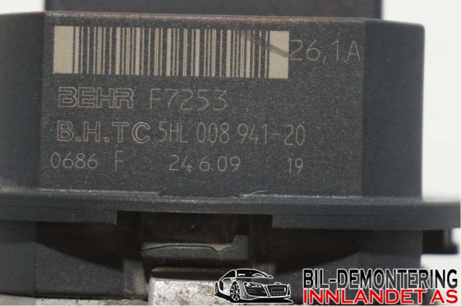 Varmeapparat motstand til Volvo V70 2007-2013 (Type III, Fase 1) (VOLVO|30767040||5HL 008 941-20)
