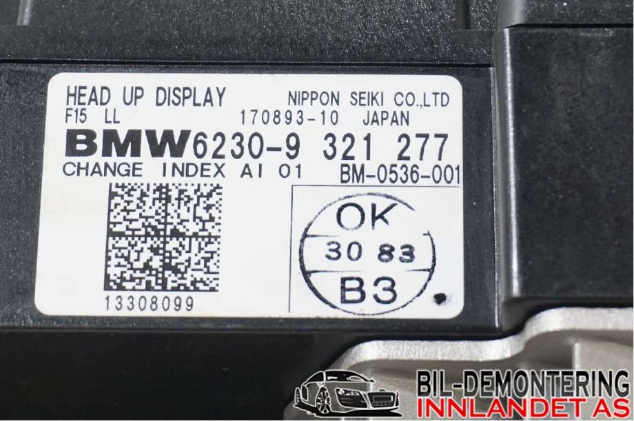 Instrument kjørecomputer til BMW X5 2013-2018 (F15) (F15) (BMW|62 30 9 384 373|)