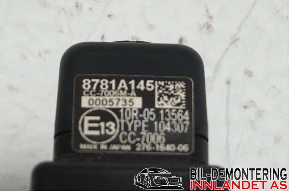 Kamera til Mitsubishi Outlander 2015-->> (Type III, Fase 2)  (MITSUBISHI|8781A145|)
