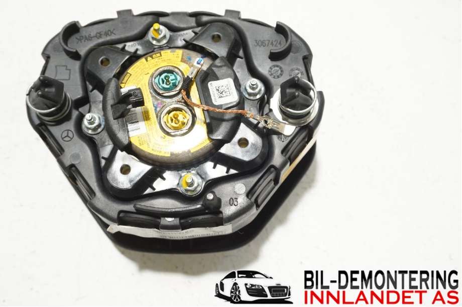 Airbag rattpute til Mercedes CLA 2013-2019 (C117) (C117) (MERCEDES|A 000 860 61 03|)