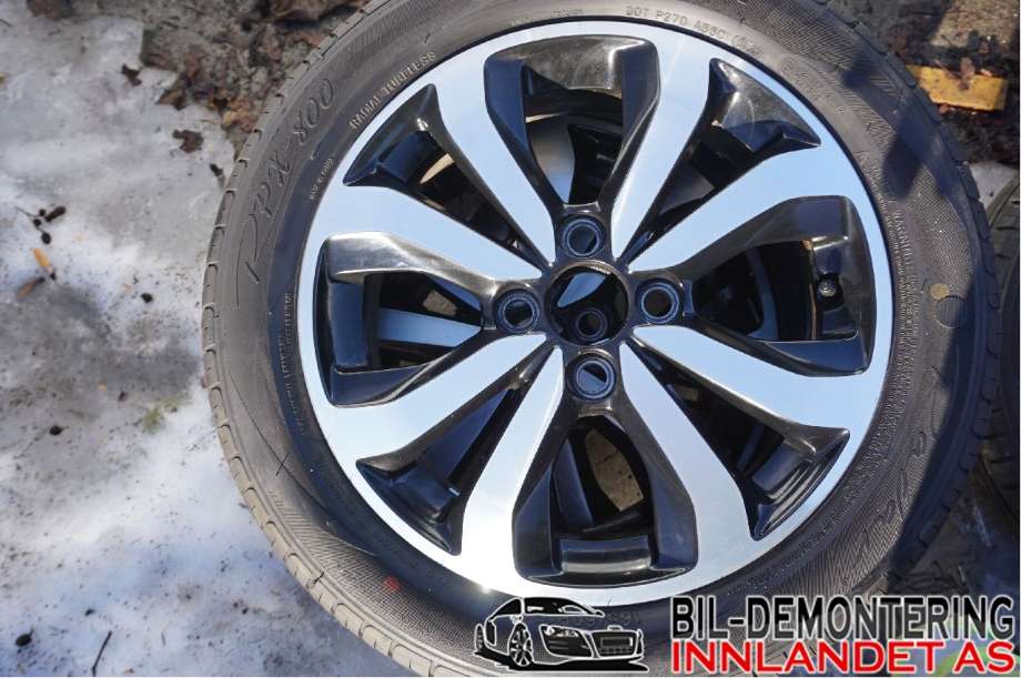 Felgsett aluminium til Citroën C1 2014-->> (Type II)  (CITROEN||165/60R15)