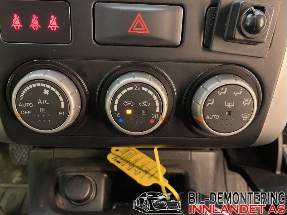 Varmeapparat betjening til Nissan X-Trail, 2007-2014 (T31) (T31) (NISSAN|275003UR0B)