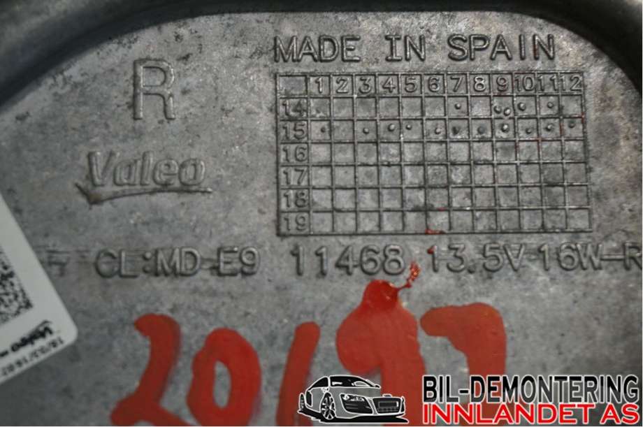 Styreenhet xenon/ballast til VW Passat 2015-2019 (Fase 1) (B8) (B8) (VOLKSWAGEN|3G0998477A|)