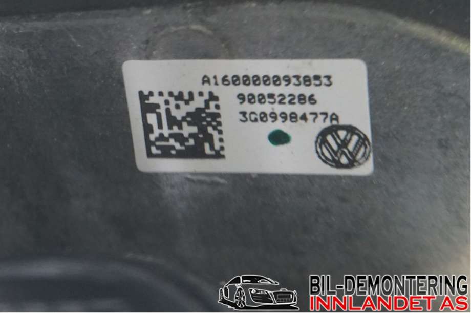 Styreenhet xenon/ballast til VW Passat 2015-2019 (Fase 1) (B8) (B8) (VOLKSWAGEN|3G0998477A|)