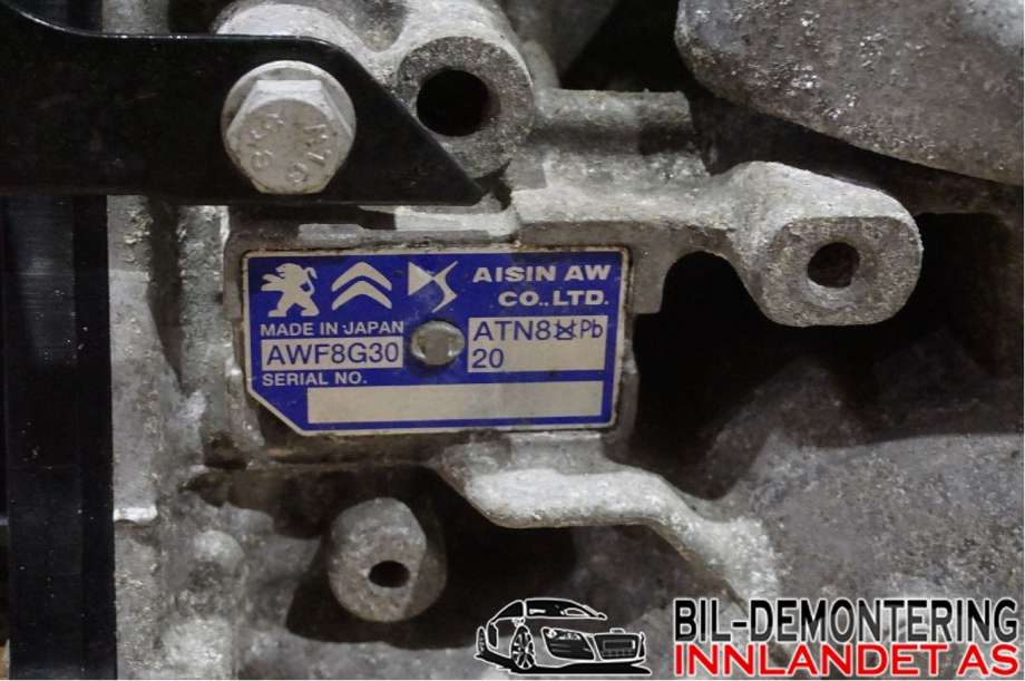 Girkasse automat til Citroën Berlingo 2019-->> (Type III)  (CITROEN|98 279 622 80|)