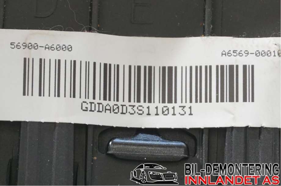 Airbag rattpute til Hyundai i30 2012-2017 (Type II)  (HYUNDAI|56900A 6000RY|)