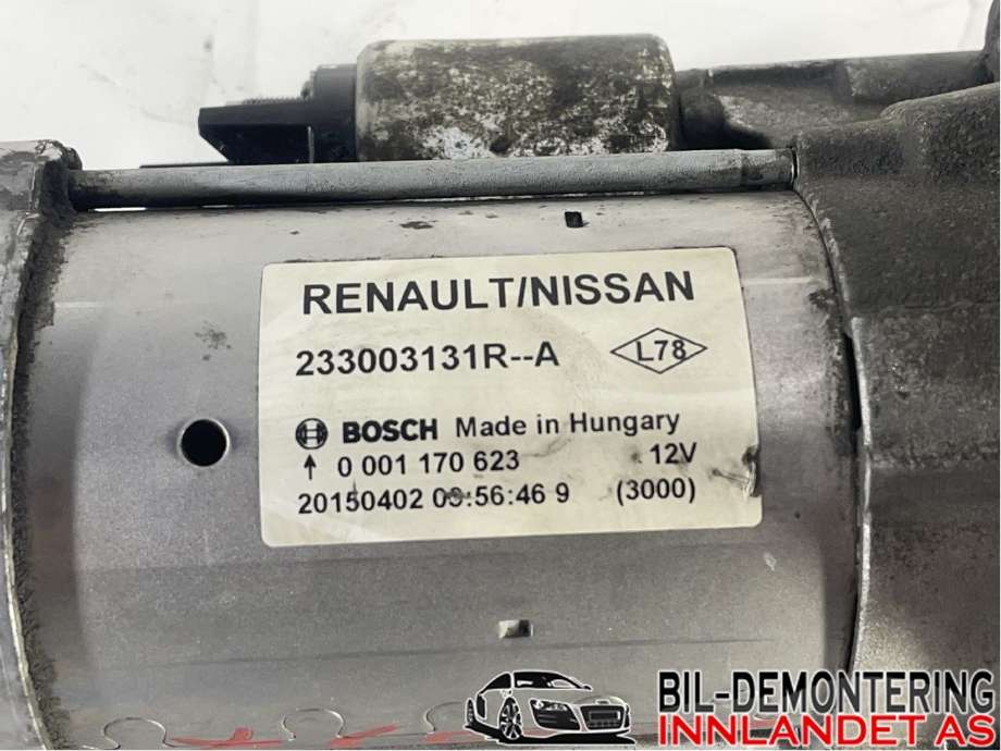 Starter diesel til Nissan X-Trail 2014-2022 (T32) (T32) (NISSAN|233003131R|0001170623)