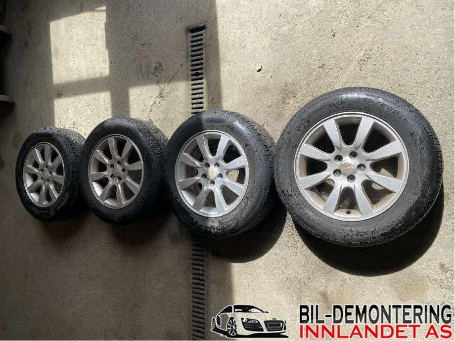 Felgsett aluminium til Subaru Forester, 2008-2013 (Type III)  (SUBARU|16X6;5JJ ET 48)