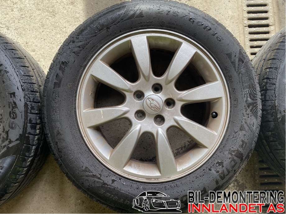 Felgsett aluminium til Subaru Forester 2008-2013 (Type III) (SUBARU|16X6;5JJ ET 48|215/60R16|)
