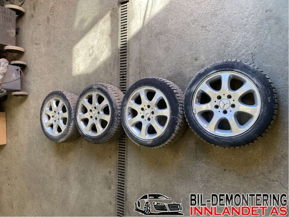 Felgsett aluminium til Mercedes CLK, 2002-2009 (C209) (C209) (MERCEDES|8JX16H2 ET32)