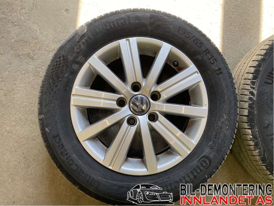 Felgsett aluminium til VW Golf VI 2008-2012 (VOLKSWAGEN|5JX15H2 ET 50;6|195/65R15|)