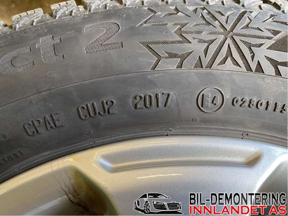 Felgsett aluminium til VW Golf VI 2008-2012 (VOLKSWAGEN|5JX15H2 ET 50;6|195/65R15|)