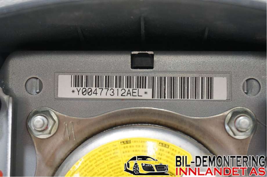 Airbag rattpute til Toyota Avensis 2009-2015 (Type III, Fase 1)  (TOYOTA|4513005130C0||Y00477312AEL)