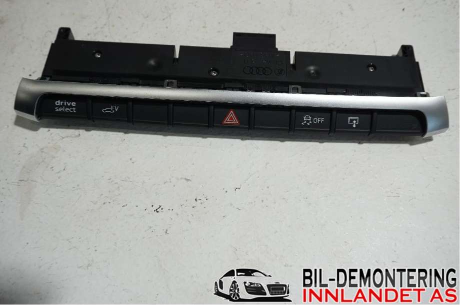 Bryter nødblink til Audi A3, 2012-2016 (Type III, Fase 1)  (AUDI|)