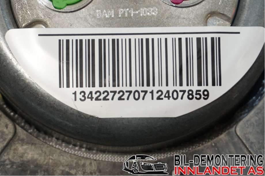 Airbag rattpute til Volvo V70 2005-2007 (Type II, Fase 2) (VOLVO|32332161|)