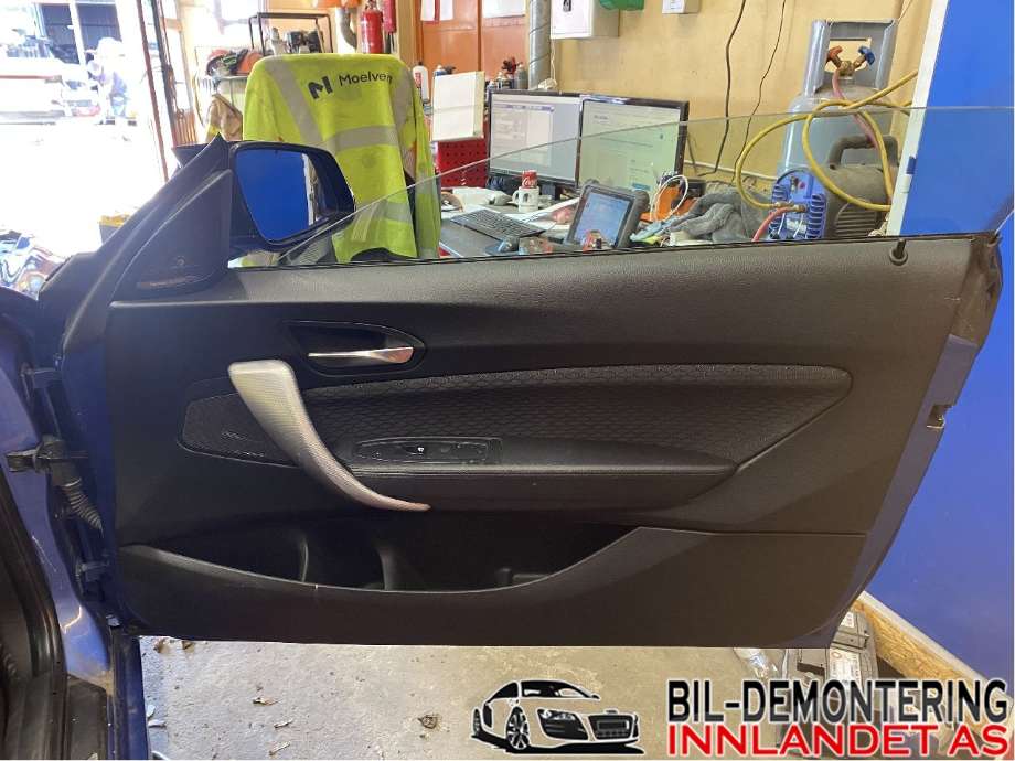 Dør høyre 2dørs til BMW 1-Serie 2011-2015 (Fase 1) (F20/F21) (F20/F21) (BMW 125i mk1|41 51 7 298 044|41 00 9 631 842|)