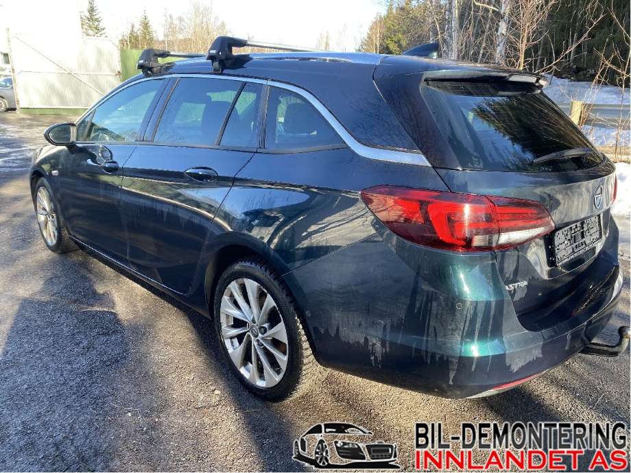Dør venstre bak til Opel Astra K, 2015-->>  (OPEL|39094744)