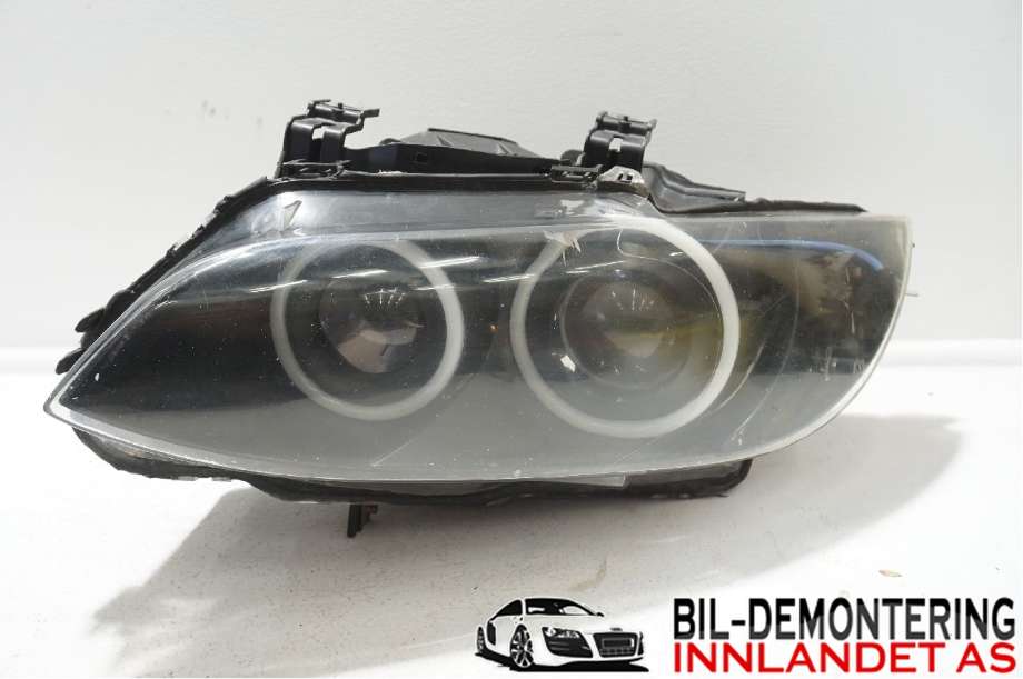 Frontlykt venstre halogen til BMW 3-Serie, 2005-2011 (E90/E91/E92/E93) (E90/E91/E92/E93) (BMW|63 11 7 182 507)