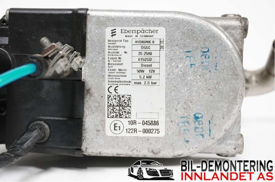 Dieselvarmer til Nissan Navara 2016-->> (D23) (D23) (NISSAN||122R000275|10R-045886)