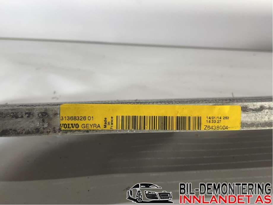 Aircondition radiator til Volvo V60/V60 CC 2013-2018 (Type I, Fase 2)  (VOLVO|31368326|)
