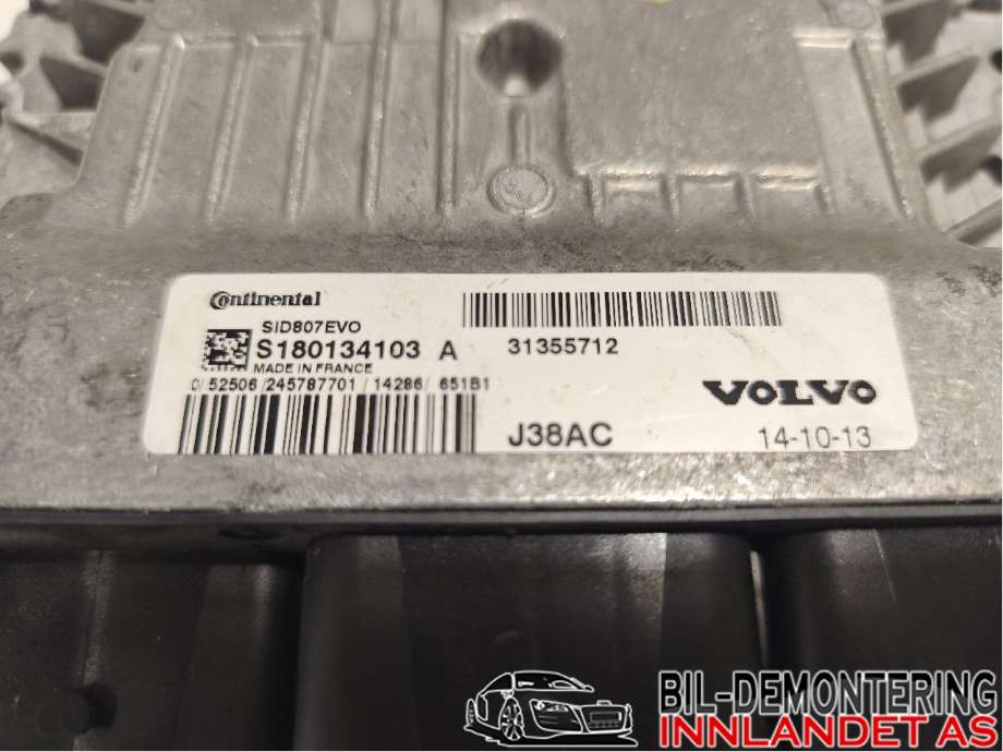 Styreenhet motor til Volvo V70 2014-2016 (Type III, Fase 2)  (VOLVO|36000608||31355712)
