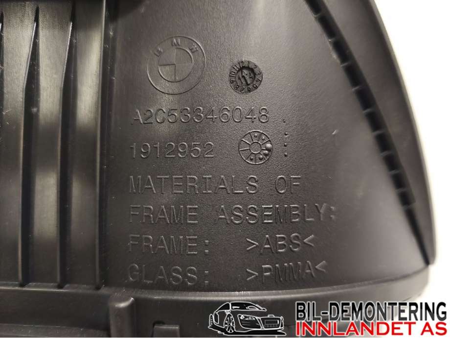 Instrumentpanel til BMW 1-Serie 2015-2019 (Fase 2) (F20/F21) (F20/F21) (BMW|62 10 8 794 223||A2C53346048)