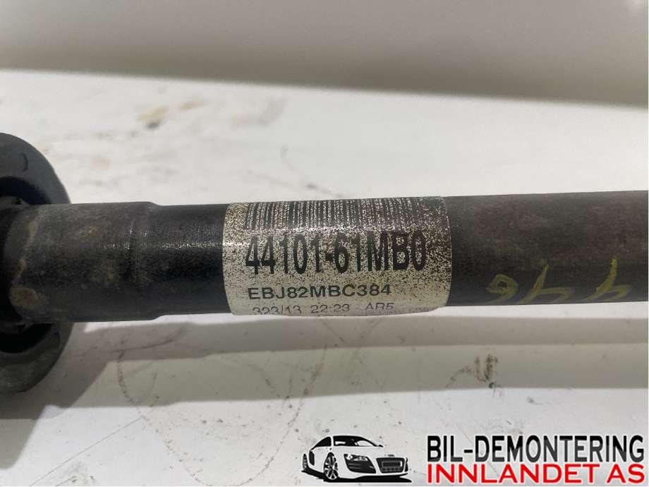 Drivaksel høyre foran til Suzuki SX4 S-CROSS 2013-->> (Type II) (4410161MB1||44101-61MB0)