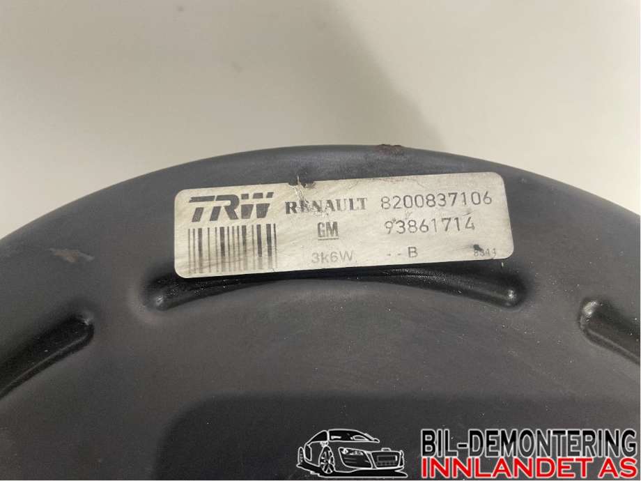 Bremsekraft-regulator bak til Opel Vivaro A 2006-2014  (93161775|)