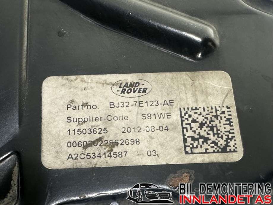 Styreenhet girkasse til Land Rover Range Rover, Evoque 2011-2019 (Type I)  (LAND-ROVER|LR024769|LR052031|BJ32-7E123-AE)