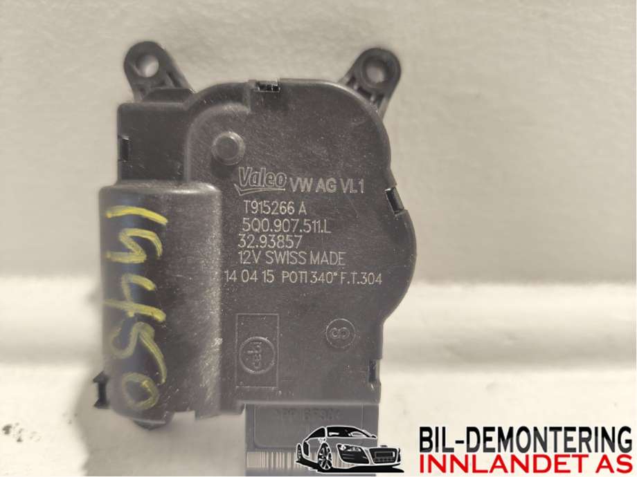 Diverse deler til Audi A3 2012-2016 (Type III, Fase 1) (AUDI|5Q0 907 511 A|5WA 907 511 C|5Q0.907.511.L)